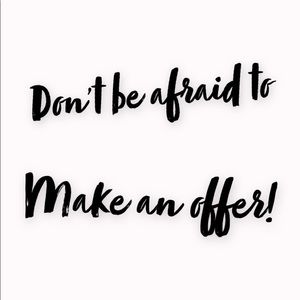 Please make an offer!